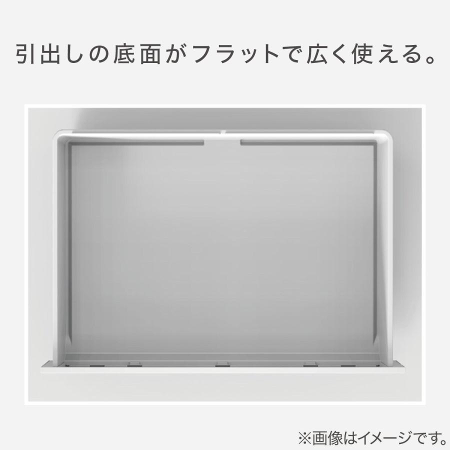 引出し Nインボックス たて型ハーフ 2段(WH) ニトリ 『玄関先迄納品』 『1年保証』|nitori-net|08