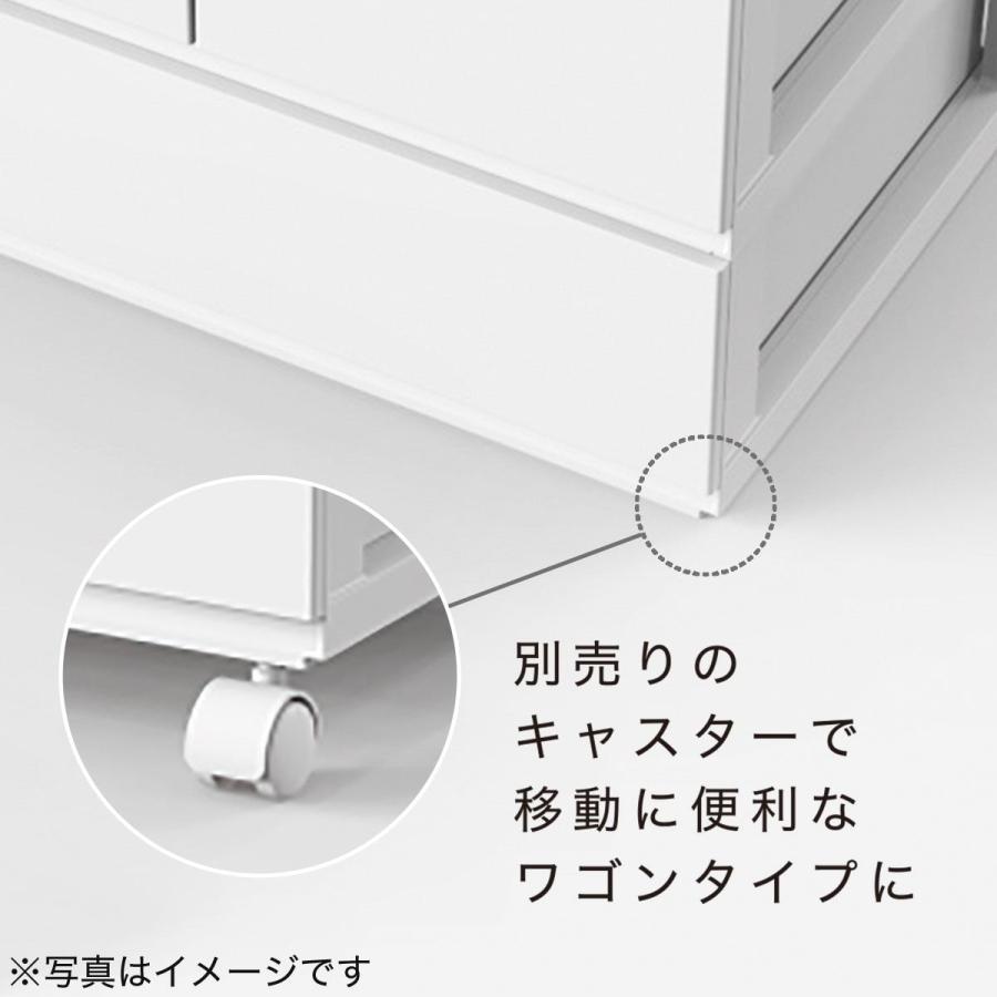 引出し NインボックスL たて型ハーフ 3段(WH) ニトリ 『玄関先迄納品』 『1年保証』|nitori-net|04