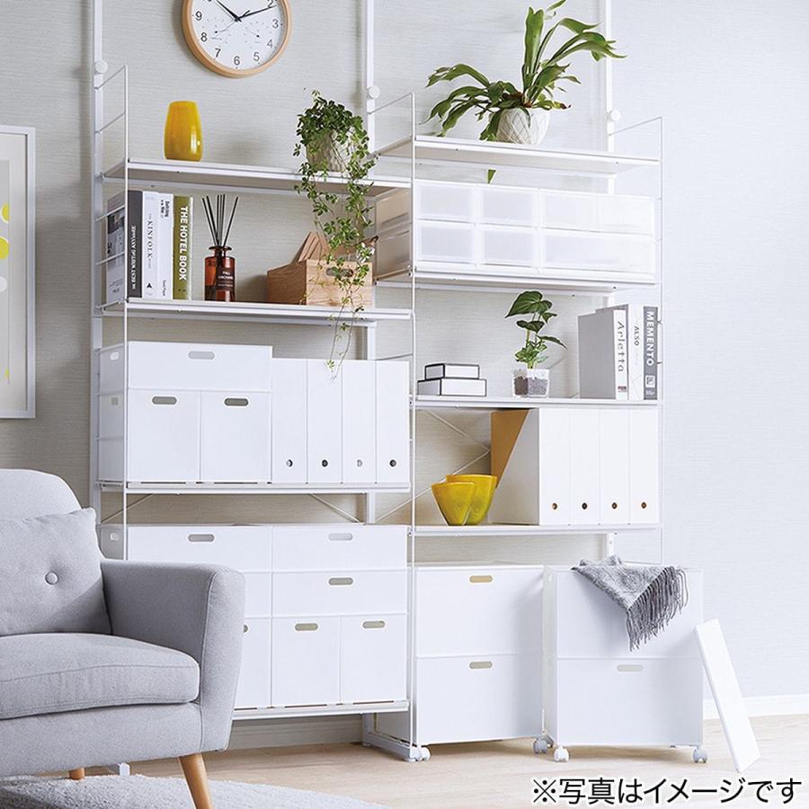 ニトリ（NITORI） 引出し Nインボックス たて型ハーフ 2段 クリア