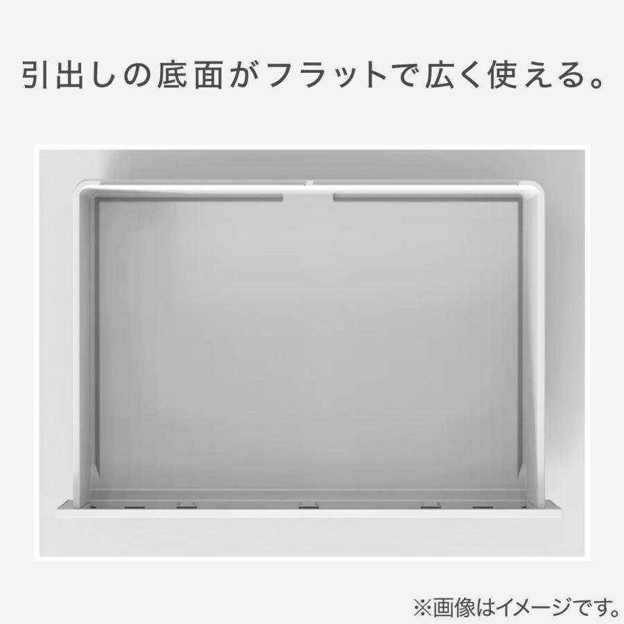 引出し Nインボックス たて型ハーフ 3段(CL) 収納ケース 収納ボックス ニトリ｜nitori-net｜08