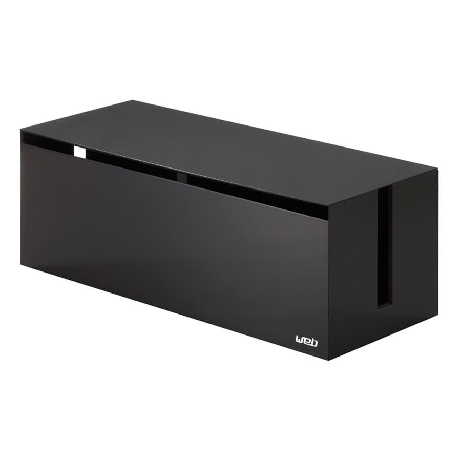 ブラック ケーブルボックス 長方形 ブラック ケーブルボックス 長方形