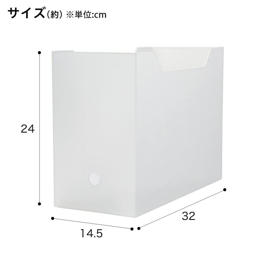 A4ファイルケース Nオール ワイド(クリア) 収納ケース 収納ボックス ニトリ｜nitori-net｜02