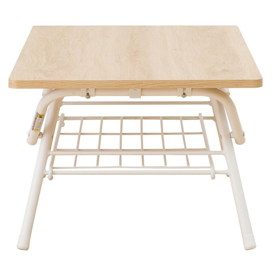 幅90cm 折りたたみテーブル シェルフィ 9045 ナチュラル ニトリ 玄関先迄納品 1年保証 ニトリ Yahoo 店 通販 Yahoo ショッピング