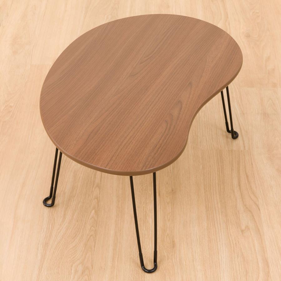 ニトリ（NITORI） 幅75cm 折りたたみテーブル 折脚テーブル(KS1 7550