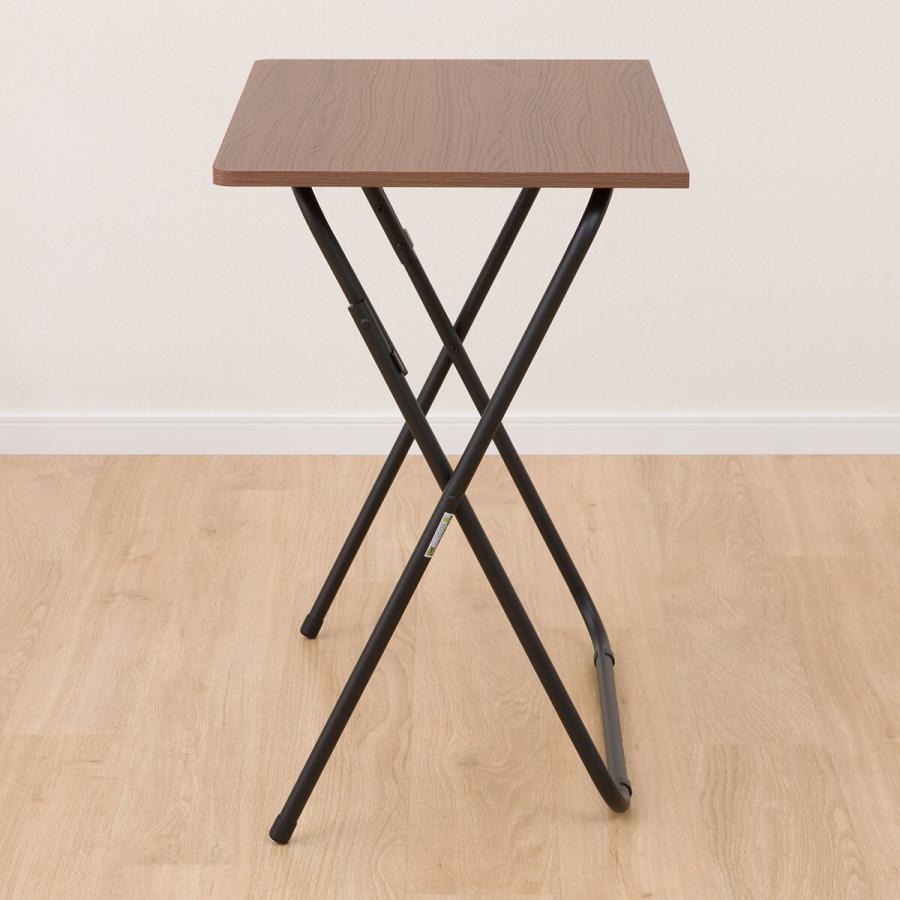 ニトリ（NITORI） 幅70cm 折りたたみテーブル 折脚テーブル(7070