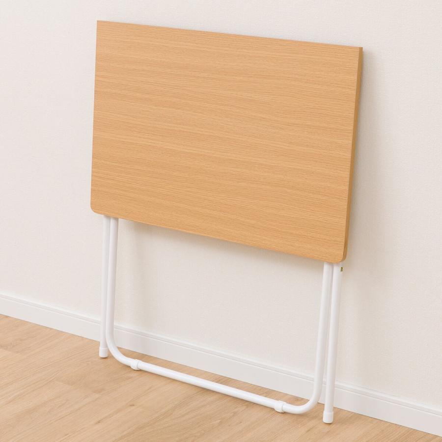 ニトリ 幅70cm 折りたたみテーブル 折脚テーブル(7070 ライト ニトリ 幅70cm 折りたたみテーブル 折脚テーブル(7070 ライト