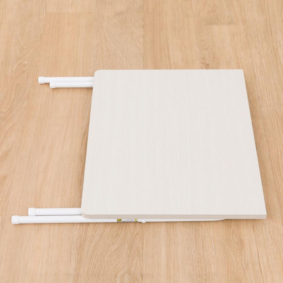 ニトリ 幅50cm 折りたたみテーブル 折脚テーブル(5035 ホワイト ニトリ 幅50cm 折りたたみテーブル 折脚テーブル(5035 ホワイト