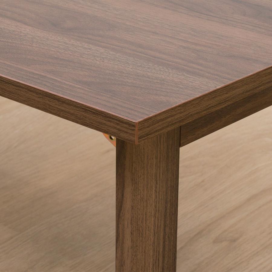 ニトリ 折脚テーブル(LW1 9045 ミドルブラウン) : ニトリ Yahoo