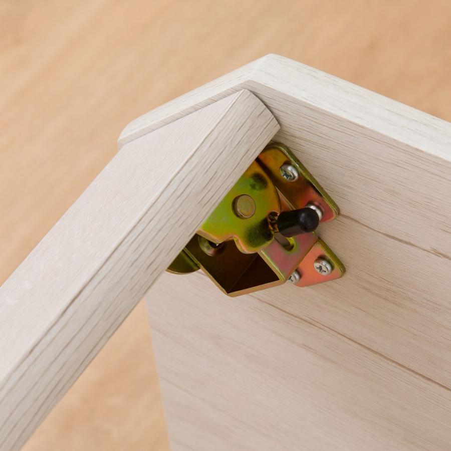 ニトリ（NITORI） 折り畳みテーブル(LW2 9060 ホワイトウォッシュ