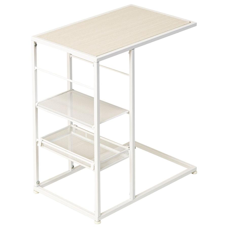 ニトリ（NITORI） サイドテーブル(NP 4530 ホワイトウォッシュ