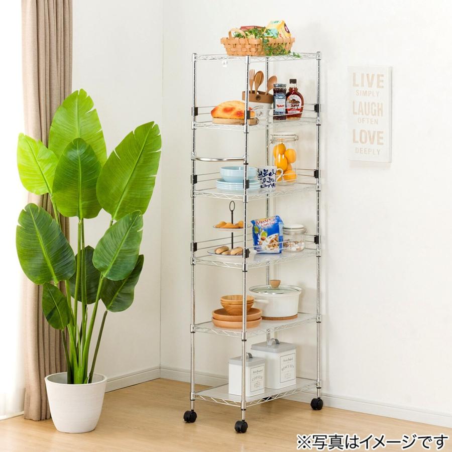 キッチン収納セットtower ニトリ 伸縮ラック スリムワゴン コーナーラック ニトリ（NITORI） スリムワゴン(SW30) : ニトリ Yahoo!店 - 通販