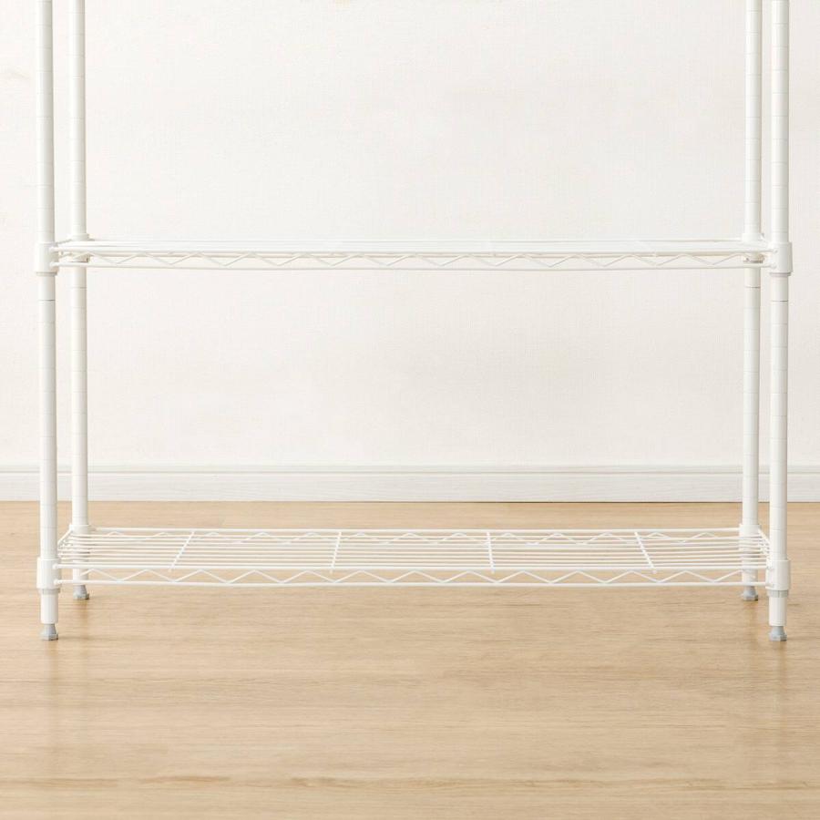 ニトリ（NITORI） スチールラック(STANDARD 幅85cm 2段 ホワイト