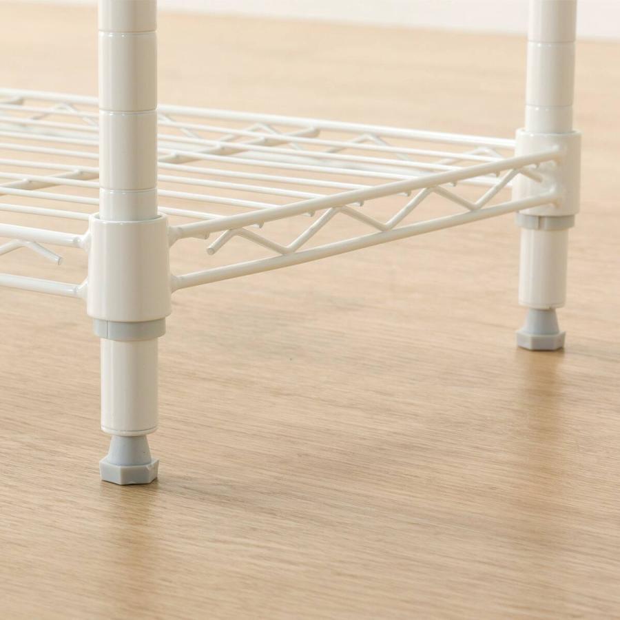 ニトリ（NITORI） スチールラック(STANDARD 幅85cm 2段 ホワイト