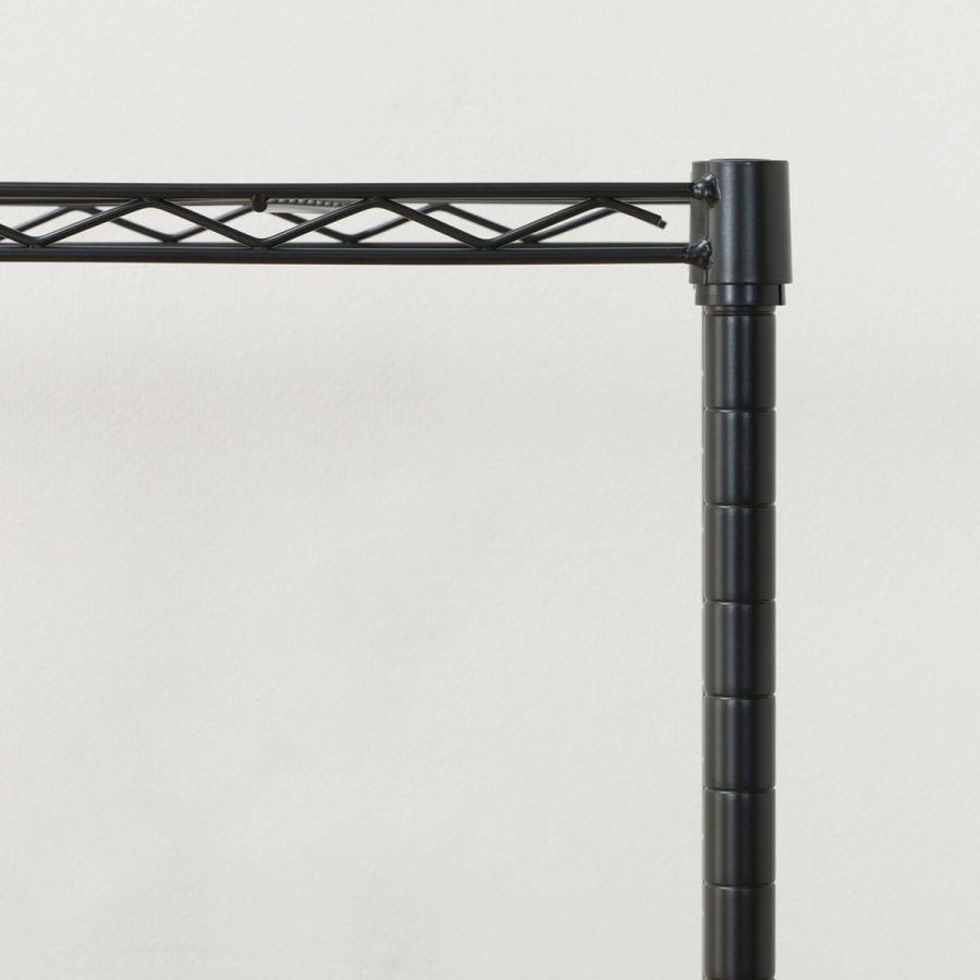 ニトリ（NITORI） スチールラック(STANDARD 幅85cm 2段 ダークグレー