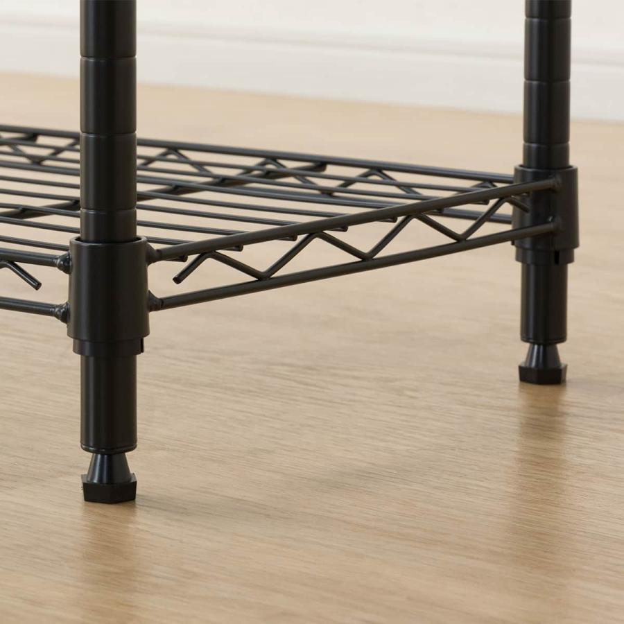 ニトリ（NITORI） スチールラック(STANDARD 幅85cm 2段 ダークグレー