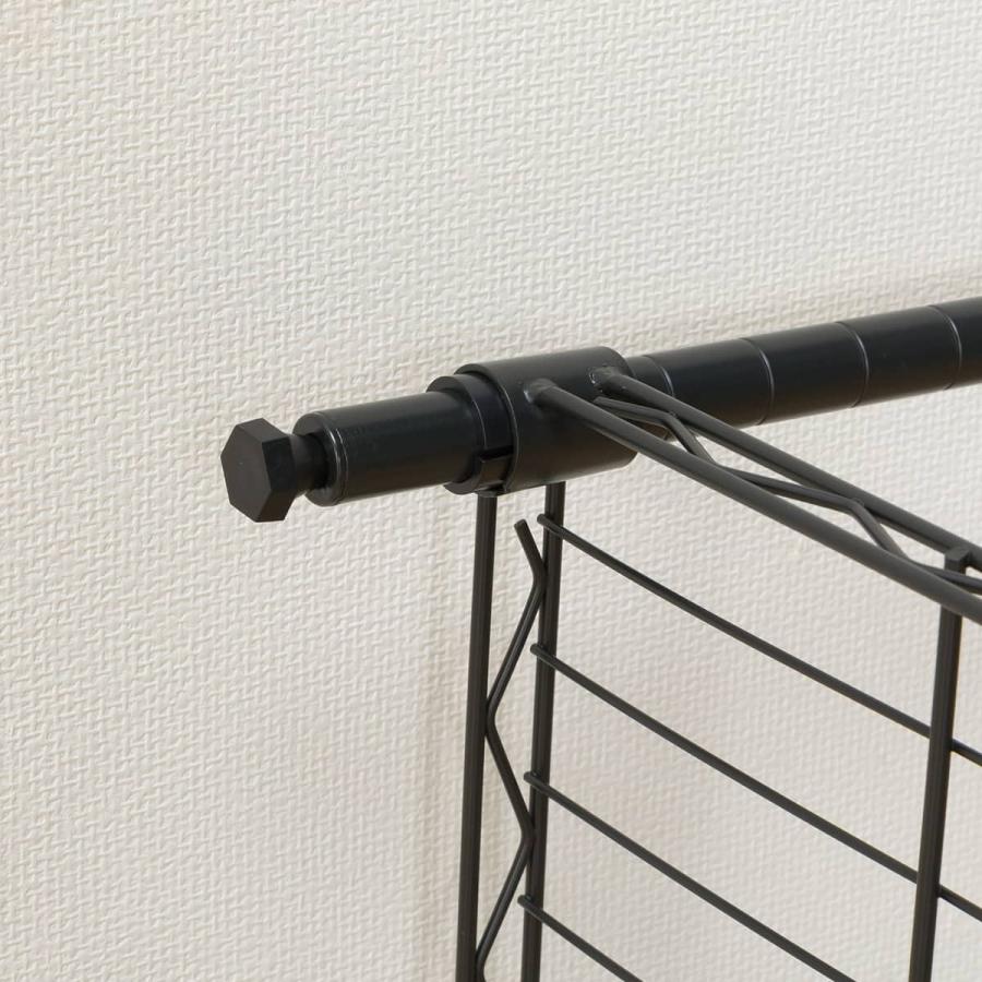 ニトリ（NITORI） スチールラック(STANDARD 幅85cm 2段 ダークグレー