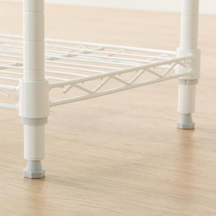 ニトリ（NITORI） スチールラック(STANDARD 幅85cm 3段 ホワイト