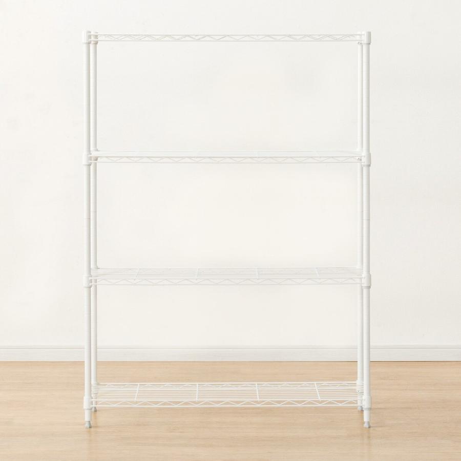 ニトリ（NITORI） スチールラックSTANDARD 3段(DWH) スチールシェルフ