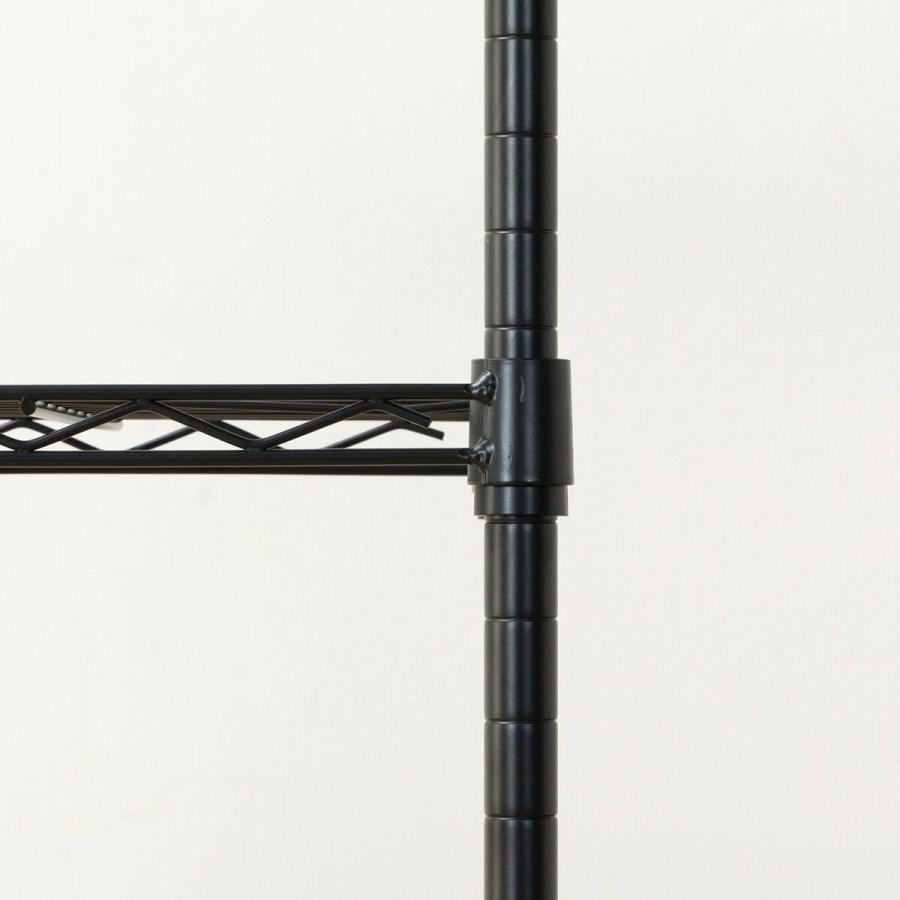 ニトリ（NITORI） スチールラック(STANDARD 幅85cm 3段 ダークグレー