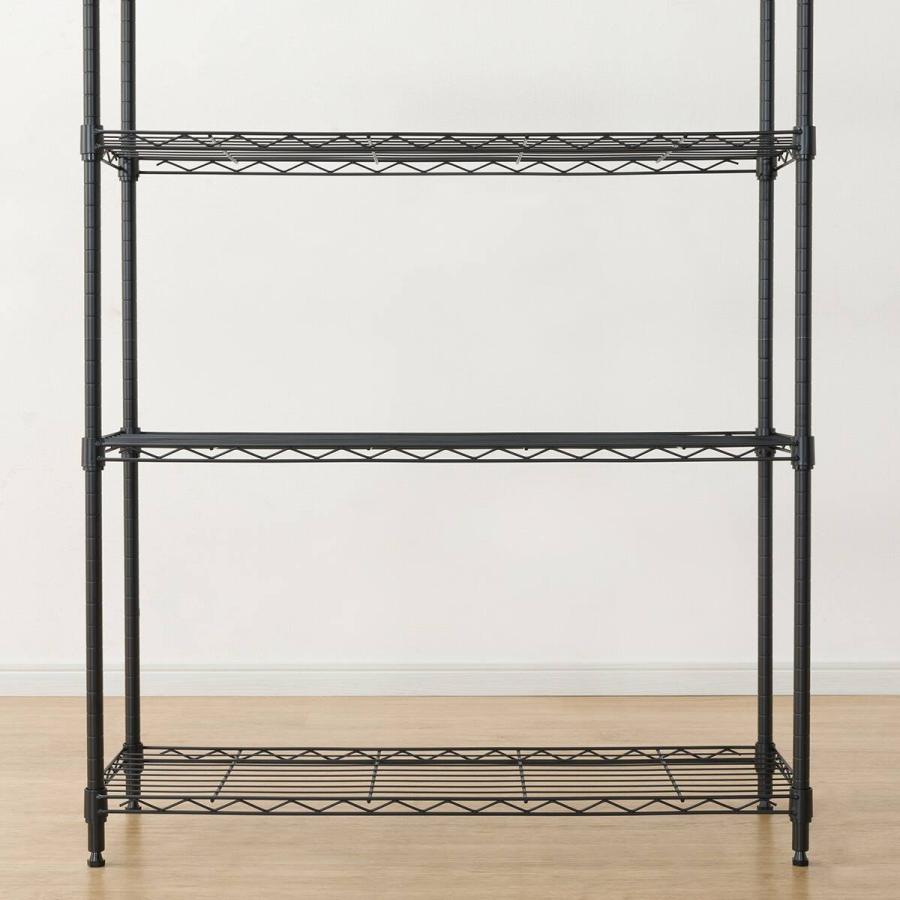 ニトリ（NITORI） スチールラック(STANDARD 幅85cm 3段 ダークグレー