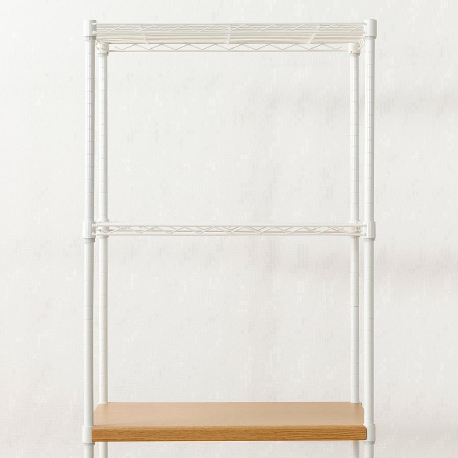 NITORI レンジ台 食器棚 キッチンボード 60cm フォルムN d3274 ニトリ レンジ台(フォルムN RE1860 WH) レンジラック
