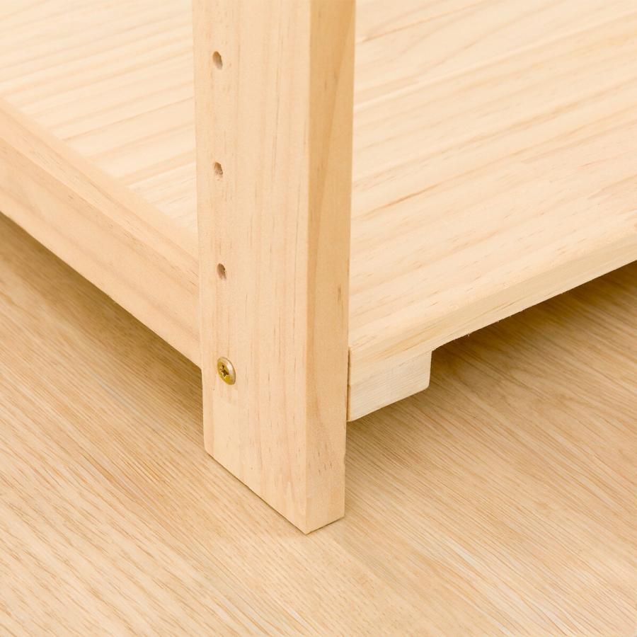 ニトリ（NITORI） パインラック マンクス6230(2段) 木製 本棚 ラック