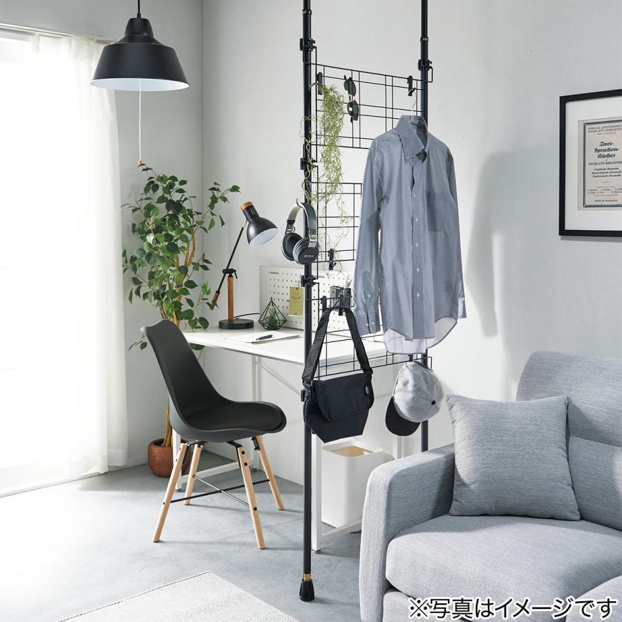 ニトリ（NITORI） 突っ張り2wayパーティション ヒルデ(ブラック