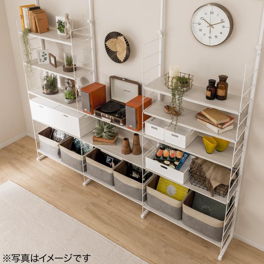 ニトリ 突っ張りワイヤーシェルフNポルダ リビング収納3連セット ニトリ 突っ張りワイヤーシェルフNポルダ リビング収納3連セット