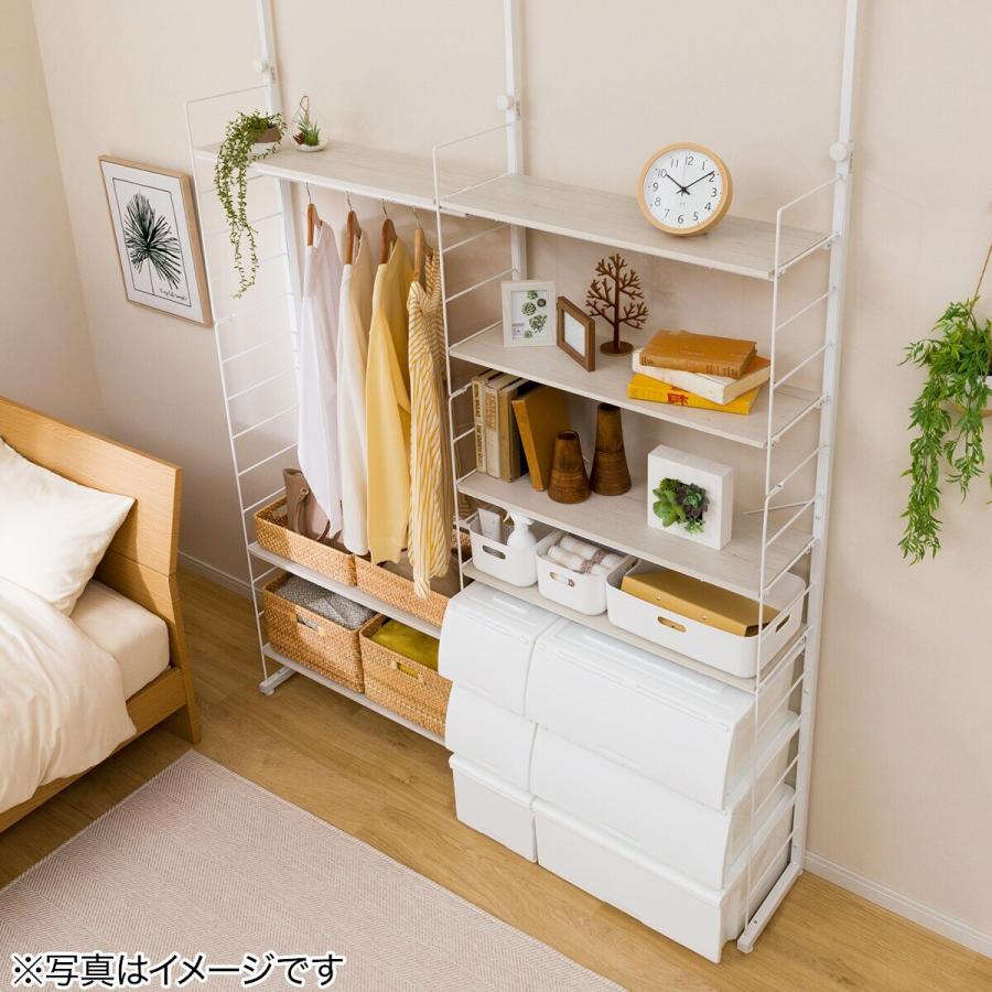 ニトリ 突っ張りワイヤーシェルフNポルダ ワードローブセット ニトリ 突っ張りワイヤーシェルフNポルダ ワードローブセット