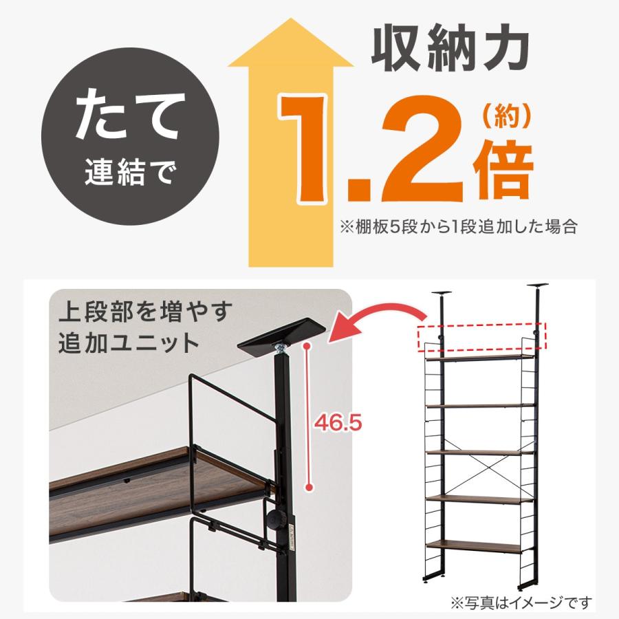 ニトリ 幅80cmセット 突っ張り壁面収納Nポルダ上段追加ユニット ニトリ 幅80cmセット 突っ張り壁面収納Nポルダ上段追加ユニット