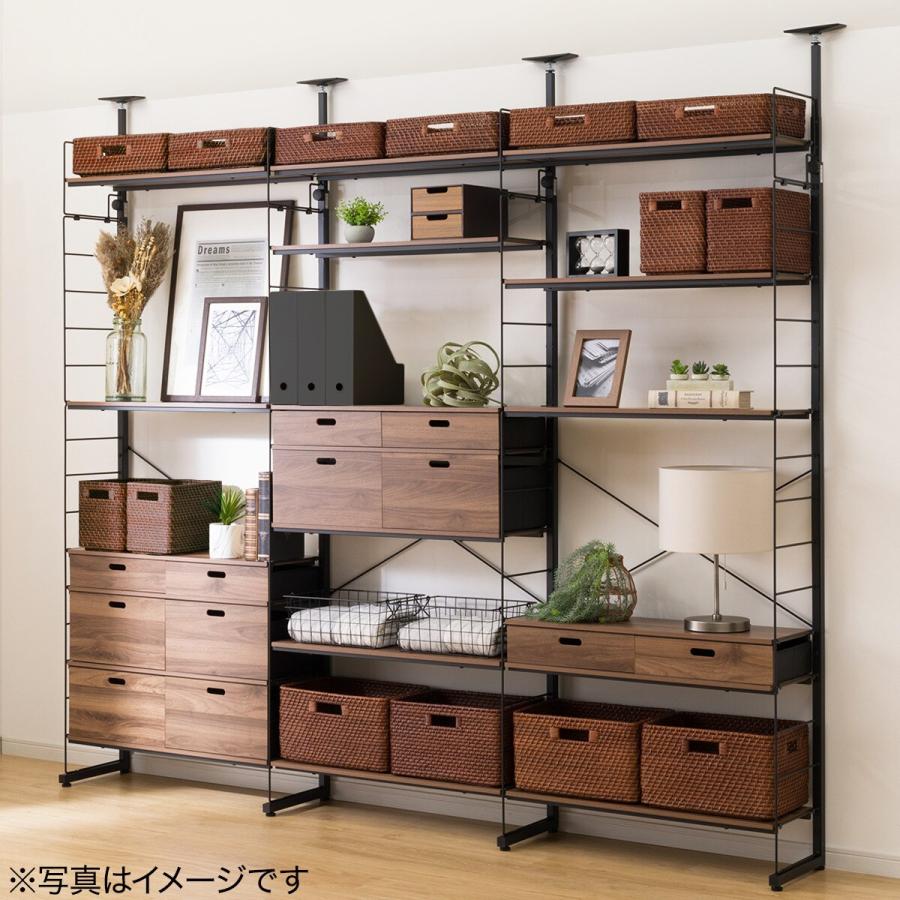 ニトリ 突っ張りワイヤーシェルフNポルダ 3連セット(幅80cm ニトリ 突っ張りワイヤーシェルフNポルダ 3連セット(幅80cm