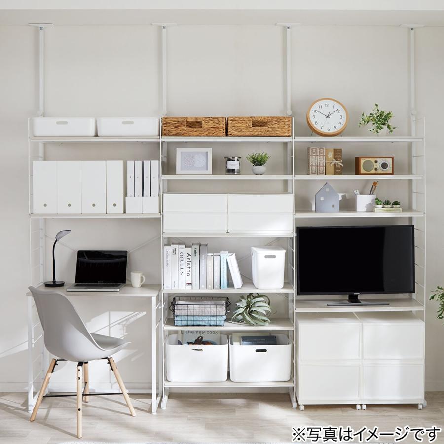 ニトリ Nポルダ用クロスバー(幅80cm用 WH) 棚 スチールラック ニトリ Nポルダ用クロスバー(幅80cm用 WH) 棚 スチールラック