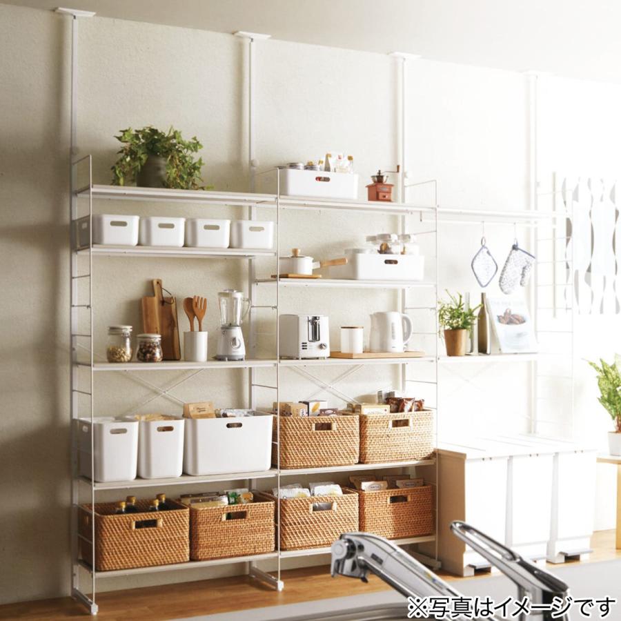 ニトリ Nポルダ用クロスバー(幅80cm用 BK) 棚 スチールラック ニトリ Nポルダ用クロスバー(幅80cm用 BK) 棚 スチールラック