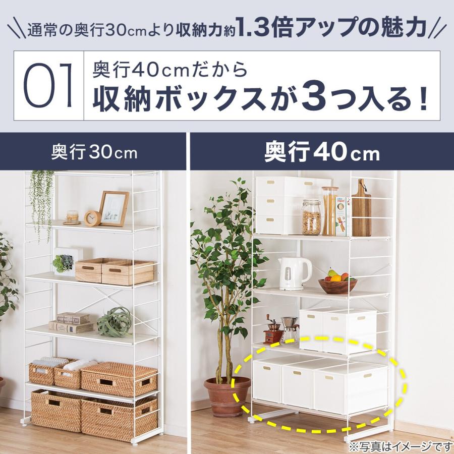 ニトリ 突っ張りワイヤーシェルフNポルダディープ2連+追加 ニトリ 突っ張りワイヤーシェルフNポルダディープ2連+追加