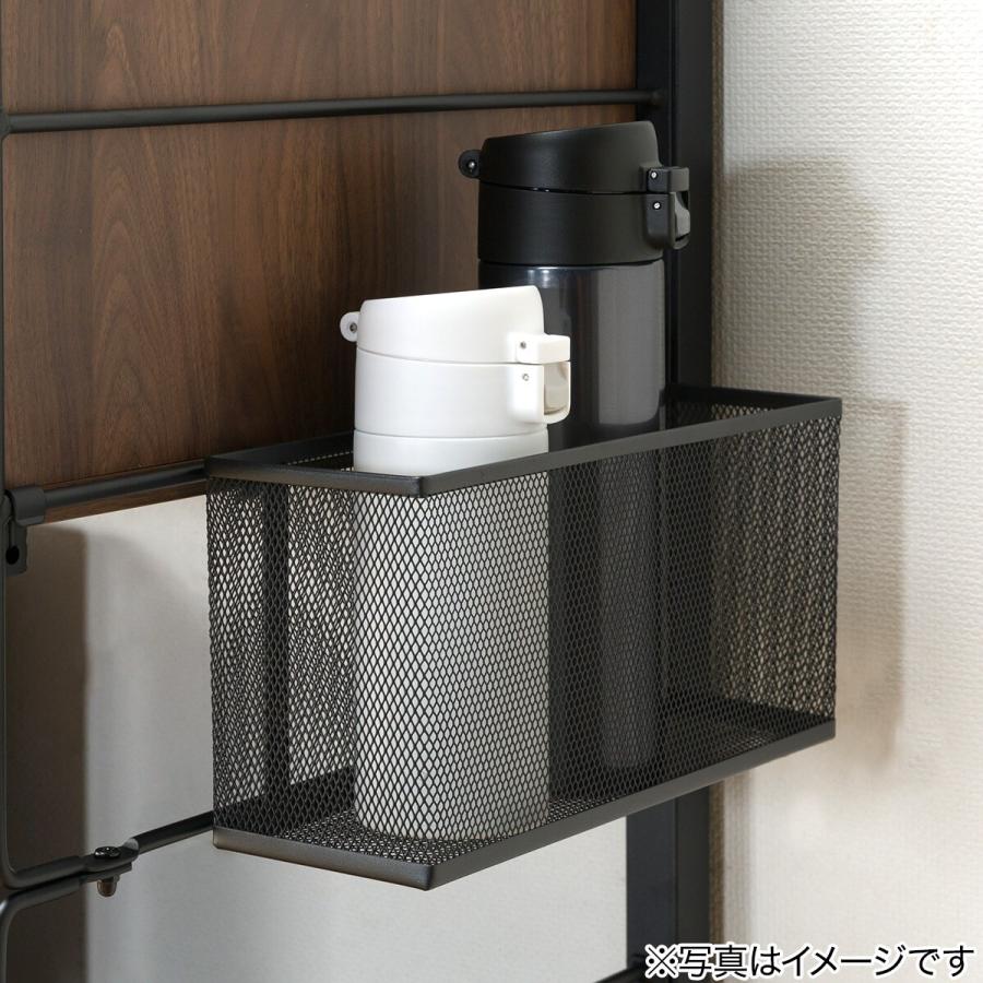 ニトリ Nポルダ 突っ張り壁面収納Nポルダ L型コーナー(幅60cm ミドルブラウン