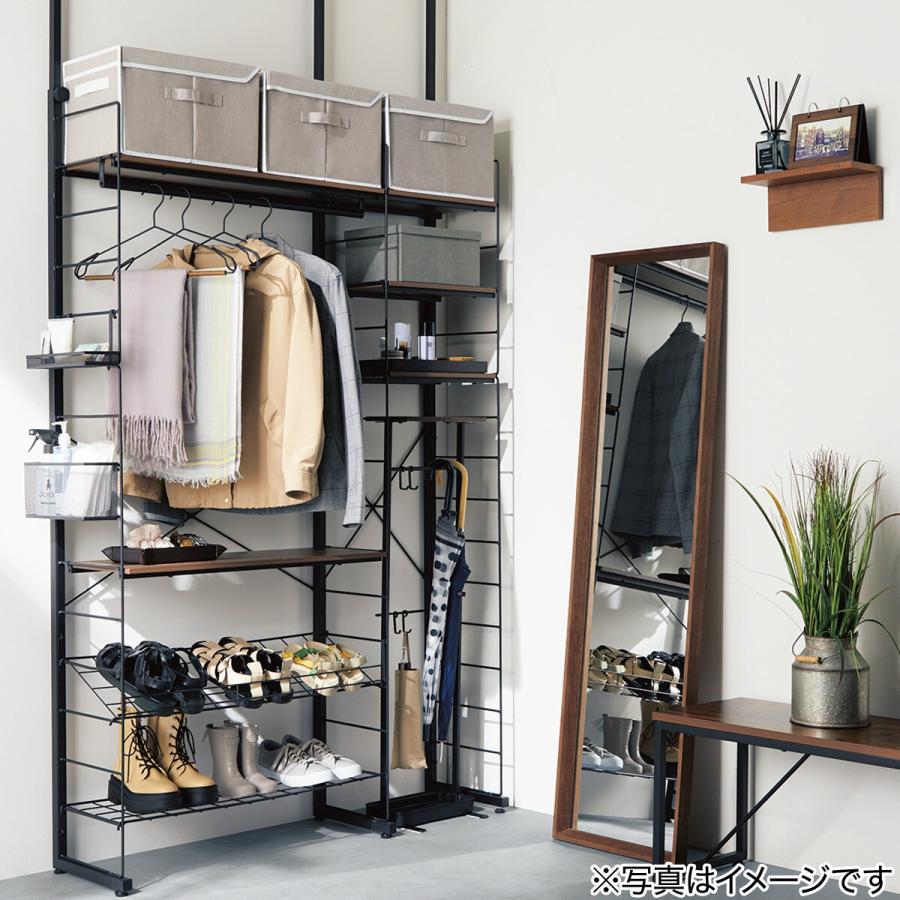 ケ*助様 nポルダディープ ニトリ　棚 突っ張り壁面収納 Nポルダディープ(ホワイトウォッシュ