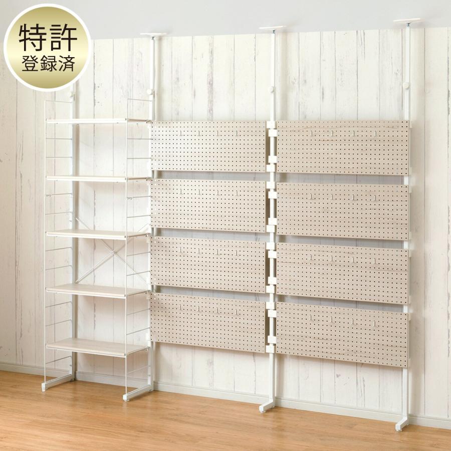 【新品未使用】棚のみ5枚　ニトリ　Nポルダ ニトリ Nポルダ用追加棚板(WW) 棚 スチールラック スチール