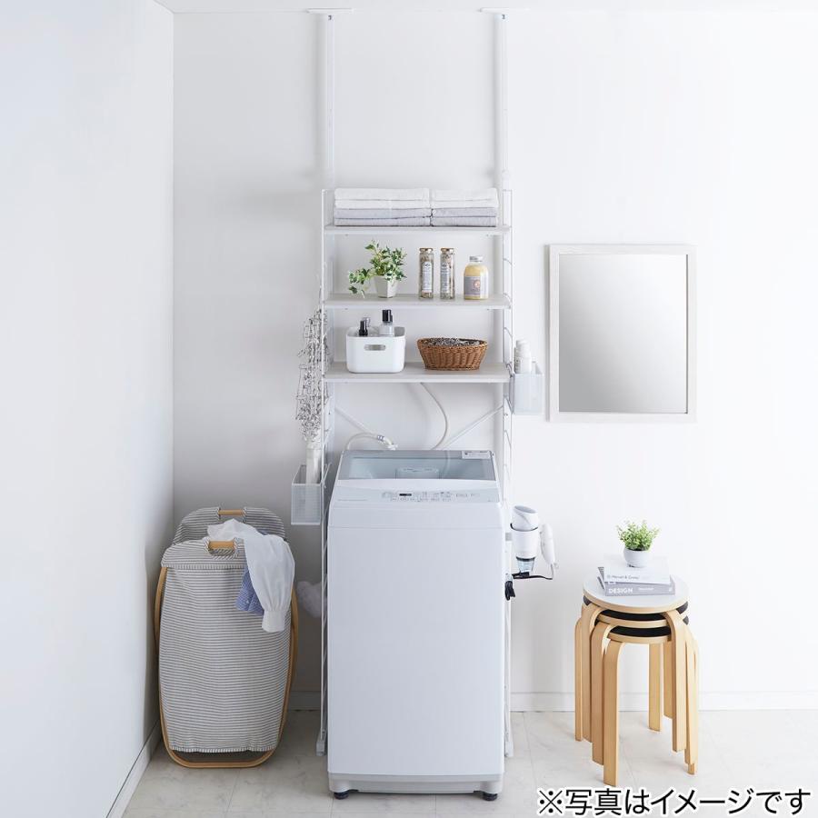 ニトリ 突っ張り壁面収納Nポルダ(幅60cm ホワイトウォッシュ ニトリ 突っ張り壁面収納Nポルダ(幅60cm ホワイトウォッシュ