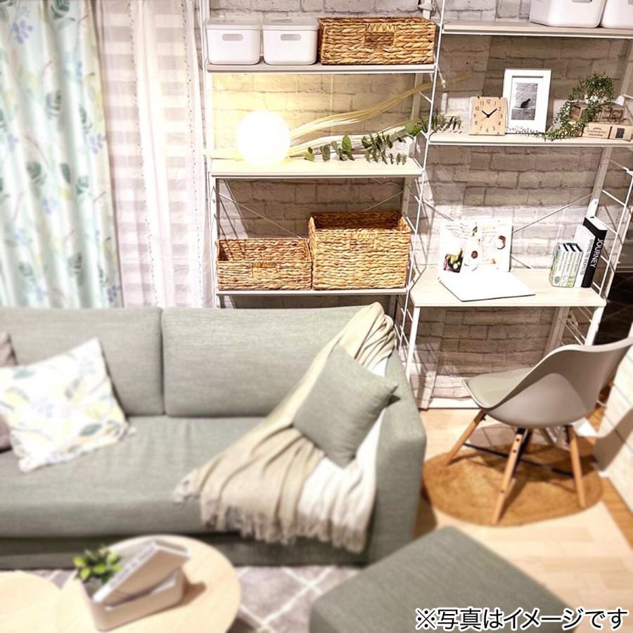 ワイヤーシェルフNポルダ(幅60cm ミドルブラウン) 棚 スチールラック