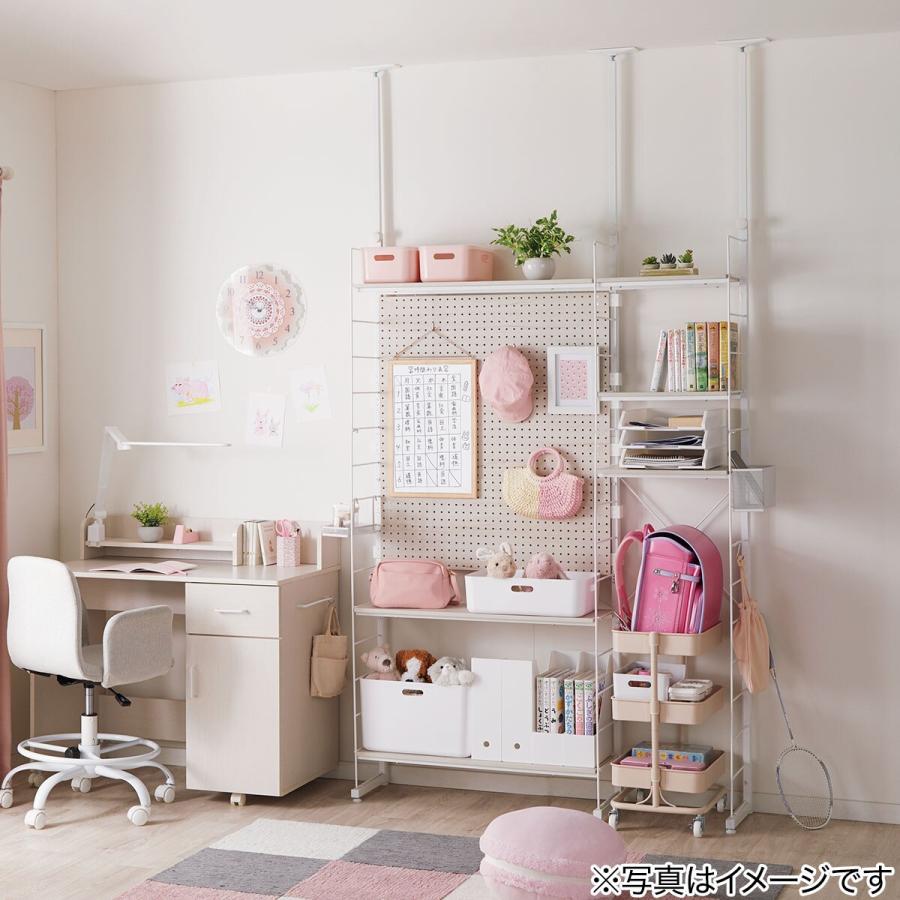 ニトリ 幅40cmセット 突っ張り壁面収納Nポルダ上段追加ユニット