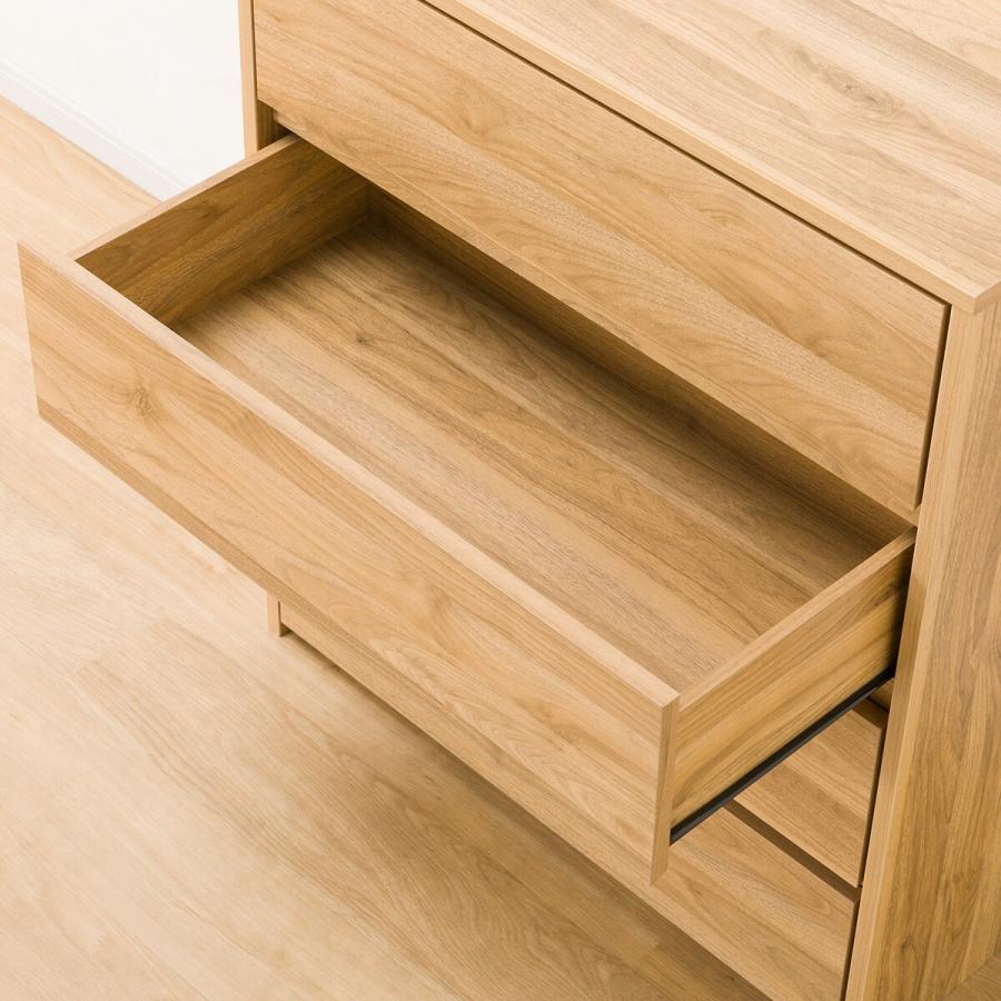 ニトリ（NITORI） 簡単組み立てチェスト(Nクリックチェスト8088LBR