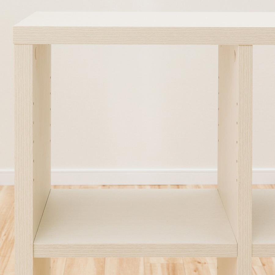 ニトリ パーティション(プレフェ 8075 WW) 間仕切り 木製 本棚 ラック