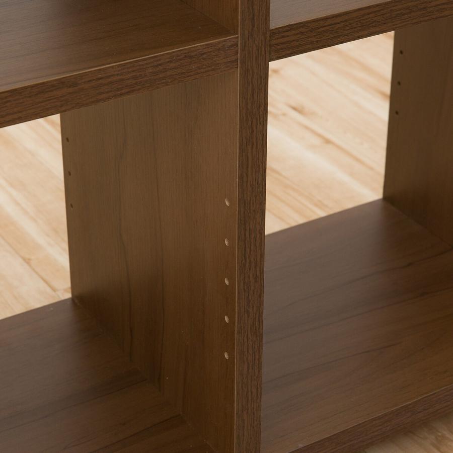 ニトリ パーティション(プレフェ 11675MBR) 間仕切り 木製 本棚 ラック