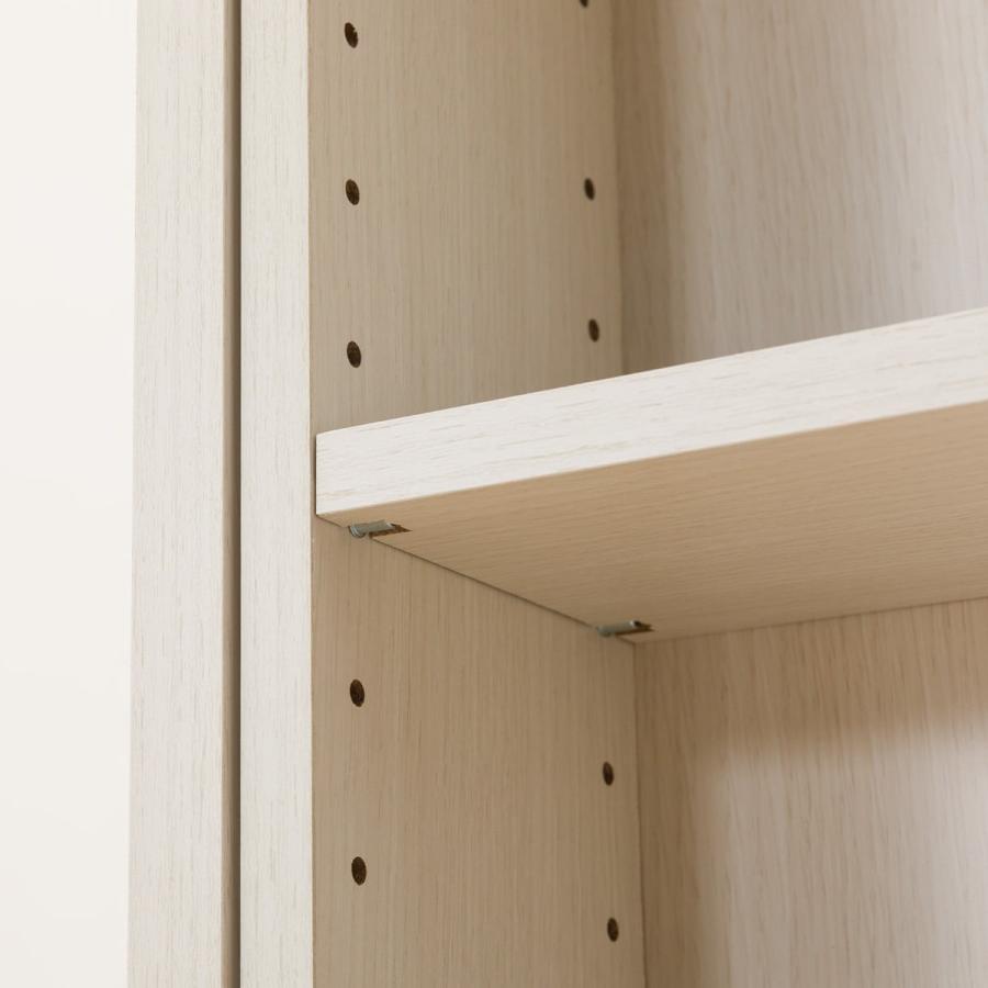 ニトリ（NITORI） スライド本棚(テイルI 80WW） 書棚 ラック シェルフ