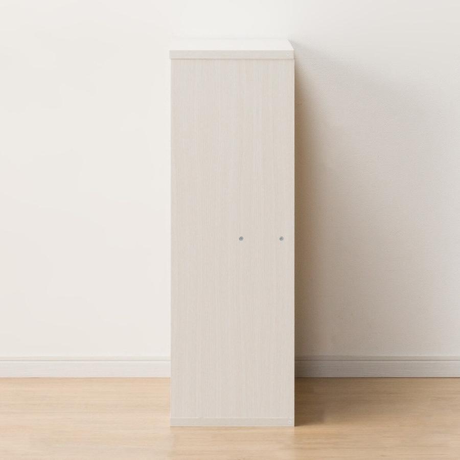 スライド本棚 (テイルL 80WW) ホワイトウォッシュ ニトリ スライド本棚(テイルI 80WW） 書棚 ラック シェルフ