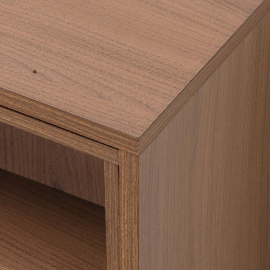 ニトリ 本棚 スライド式 テイルI 100MBR 幅100×奥行30×高90cm ニトリ スライド本棚(テイルI 100MBR） 書棚 ラック シェルフ