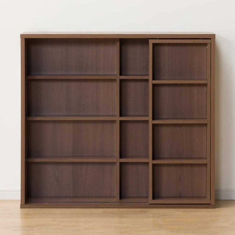 ニトリ　Wスライド本棚 Wスライド本棚(M BS003 WW) | ニトリネット【公式】 家具・インテリア通販