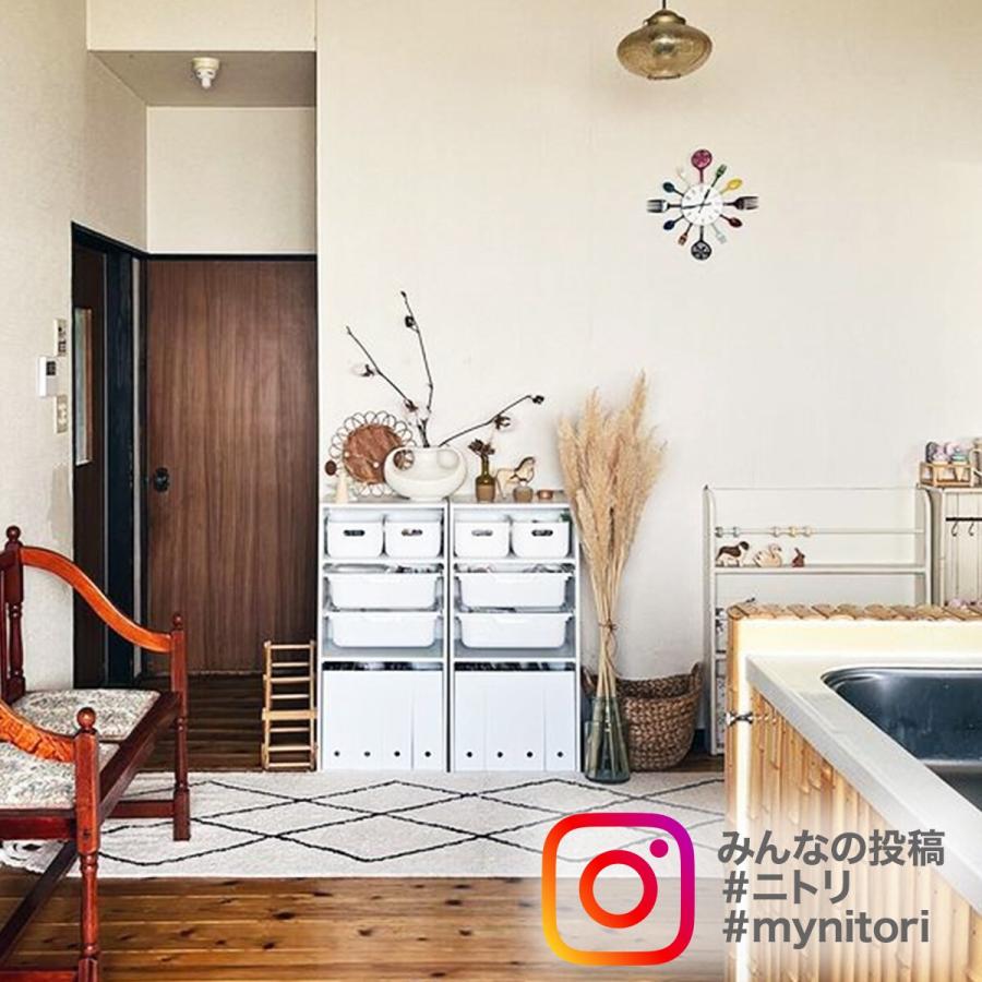 ニトリ（NITORI） 連結できるカラーボックス Nカラボ レギュラー 4段