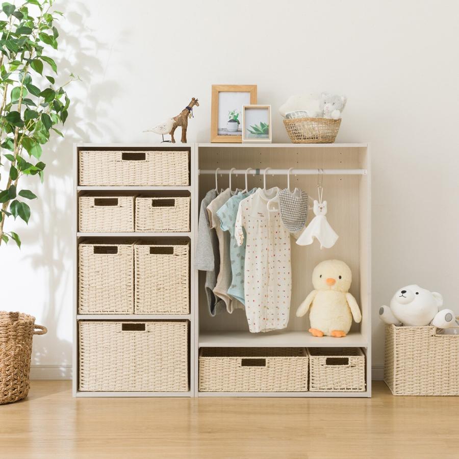 ニトリ（NITORI） ハンガーポール付き キッズ・ベビー収納 カラー