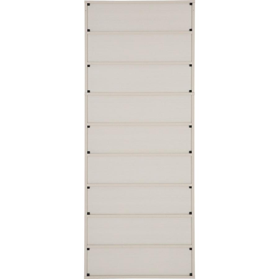 ニトリ】コミック書棚（BS501 7512 WW）ホワイトウォッシュ コミック